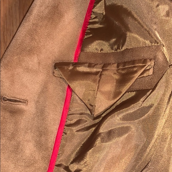 T Tahari Faux Leather Blazer - Picture 8 of 11